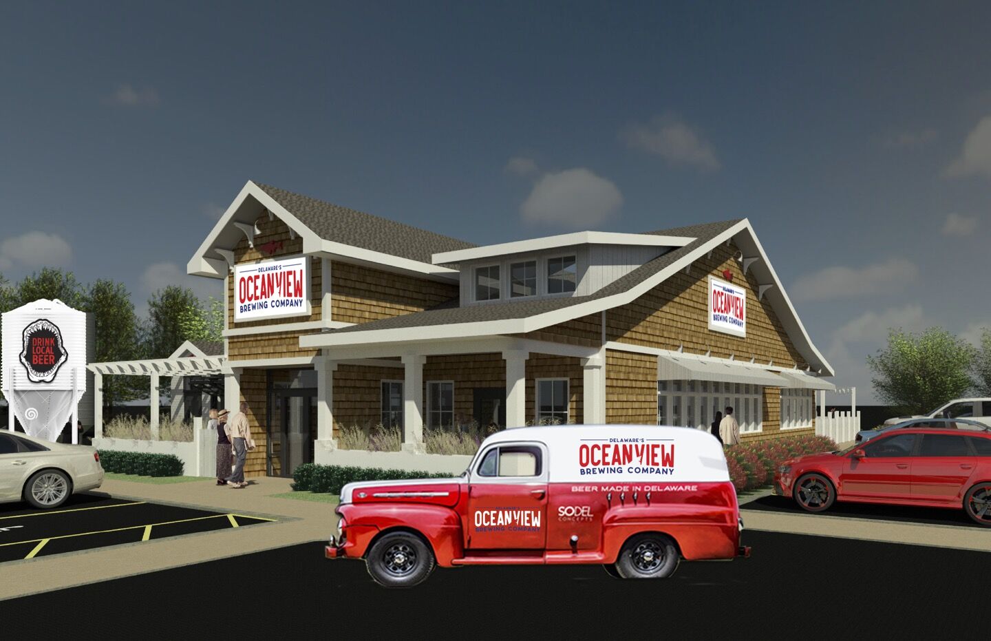 Ocean View Brewing Company design